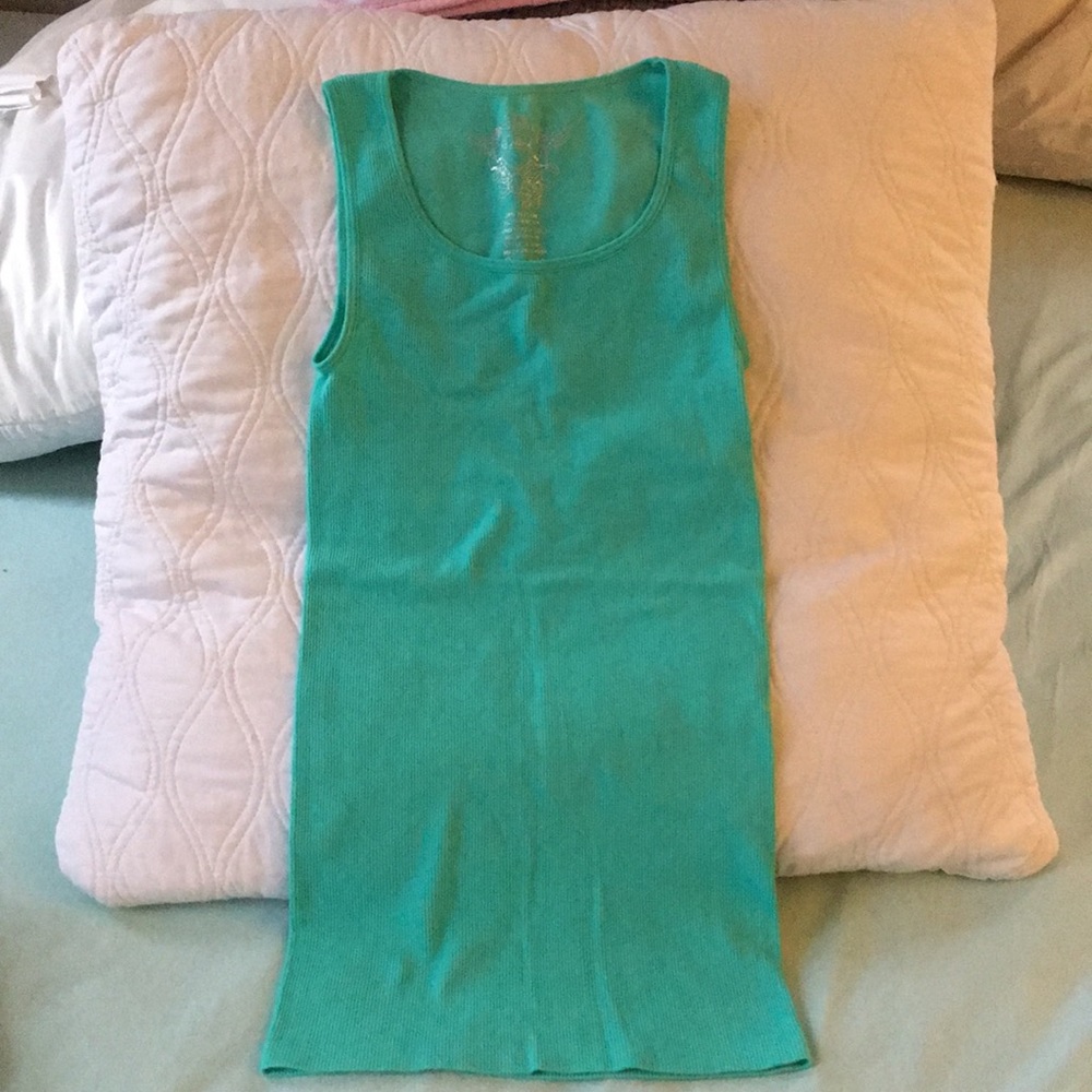 Stretchy mini dress.